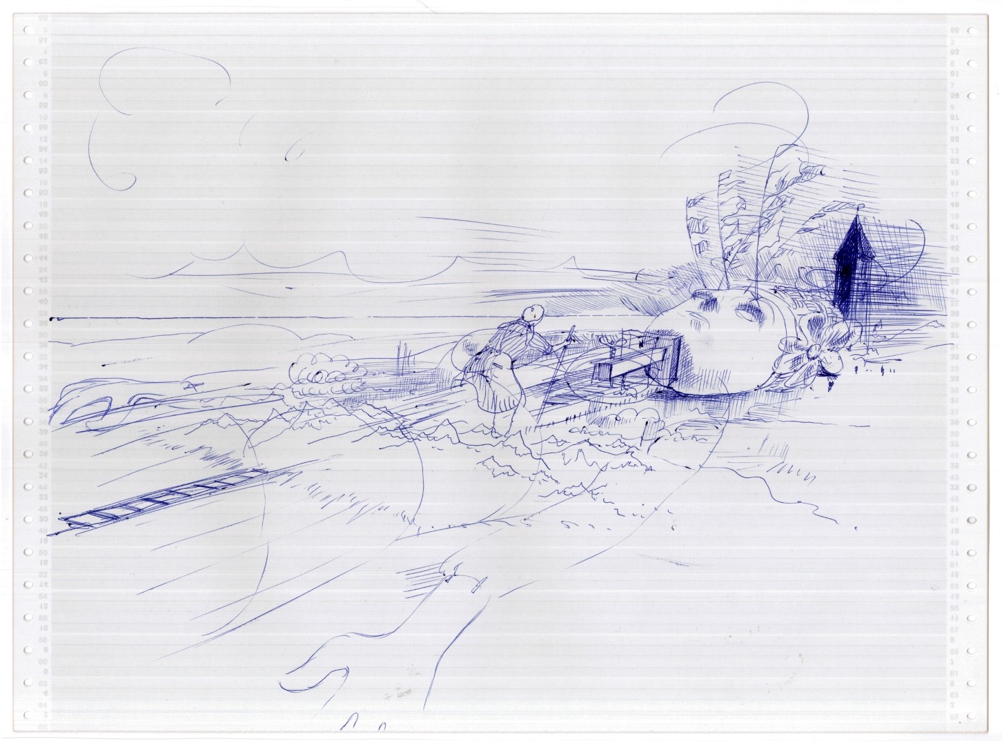 Pg Dessin Dame Nuje Patat Traversant Les Alpes Mid